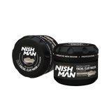 Nishman Mascarilla De Arcilla Para El Cuidado Facial (Mascarilla De Barro) 450 gr
