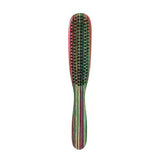 Cepillo Rectangular Striped Wood Purple Bifull