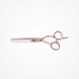 Tijera De Entresacar Rose Gold 6" Acero Japonés 440C Bifull