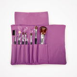 Set Estuche 7 Pinceles Maquillaje Tika Purple Bifull