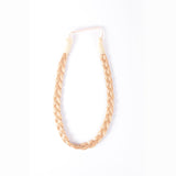 Trenza Fina Mod 86 Rubio Platino Dorado