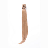 Coleta Lisa 50Cm Mod 24B Rubio Clarisimo Ceniza