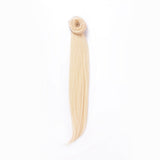 Coleta Lisa 50Cm Mod 613 Rubio Platino Natural