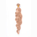 Extension 50Cm Rizada Mechas Mod 27-613 Rubio Claro/Rubio Platino Natural