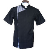 Chaqueta Negra Con Rayas Talla 38 Barber Proper Stripes Mod. 2012.03