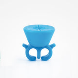 Anillo Soporte Para Botella De Esmalte Top Finger Blue Bifull