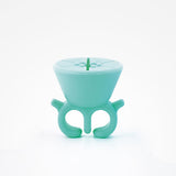 Anillo Soporte Para Botella De Esmalte Top Finger Green Bifull
