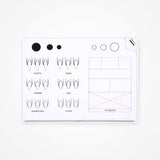 Alfombra De Silicona Para Prácticas Uñas Acrilicas · Silicone Mat Nail Bifull