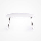 Almohadilla Para Manicura De Cuero Blanco Hand Pillow Tall Bifull