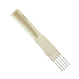 Peine Ahuecador 5 Puas Metal Blanco Bifull