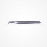 Lashy C-Tweezers · Pinza Extensiones De Pestañas Punta Curvada (11,8 Cm)