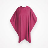 Capa De Corte Basic Rosa Polyester Cierre Corchete 128*148Cm Bifull