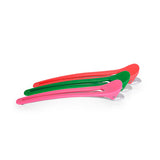Pinzas Pato Metal-Plástico Colores 12 Unds. Bifull