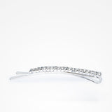 Horquillas Decoradas Diamonds Double Silver