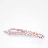 Horquillas Decoradas Diamonds Drop Copper