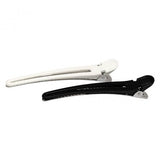 Pinzas Pato Aluminio  Blancas Y Negras 12 Und Bifull