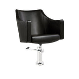 Sillón Nora Negro Ng3 Con Bomba Fijacion A Suelo B50