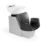 Lavacabezas Alba Negro Ng3 1 Pto Poza Honda Blanca (Mueble Venus Gris)