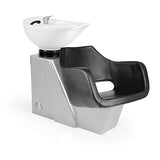 Lavacabezas Clio Negro Ng3 1 Pto Poza Honda Blanca (Mueble Venus Gris)
