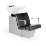 Lavacabezas Stela Negro Ng3 1 Pto Poza Honda Blanca (Mueble Venus Gris)