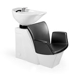 Lavacabezas Alba Negro Ng3 1 Pto Poza Honda Blanca (Mueble Venus Blanco)