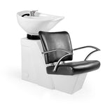 Lavacabezas Eros Negro Ng3 1 Pto Poza Honda Blanca (Mueble Venus Blanco)