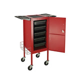 Carro Auxiliar Metalico Delta Rojo