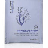 Polvo Decolorante Elgon Blueberry Bleach morado anti-amarillo 50g