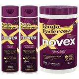 Pack Mantenimiento Novex Largo y Poderoso 3 productos