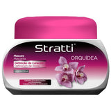 Mascarilla Stratti Orquídea Rizos con Keratina 550g